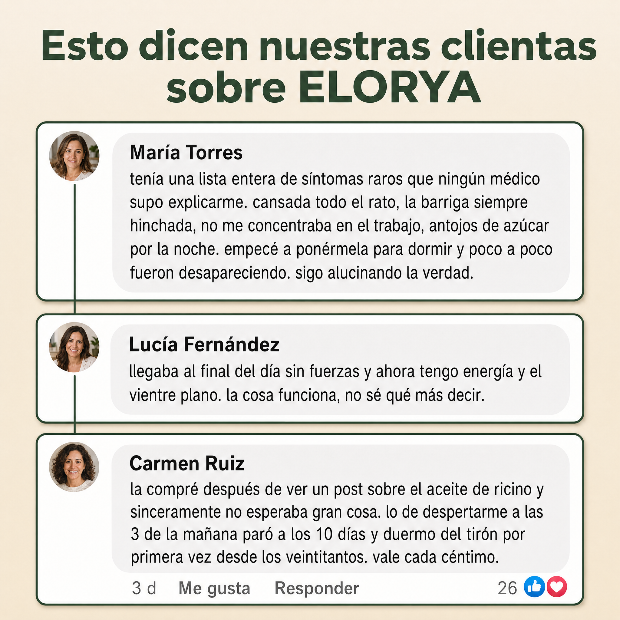 ELORYA™ Faja Detox de Ricino