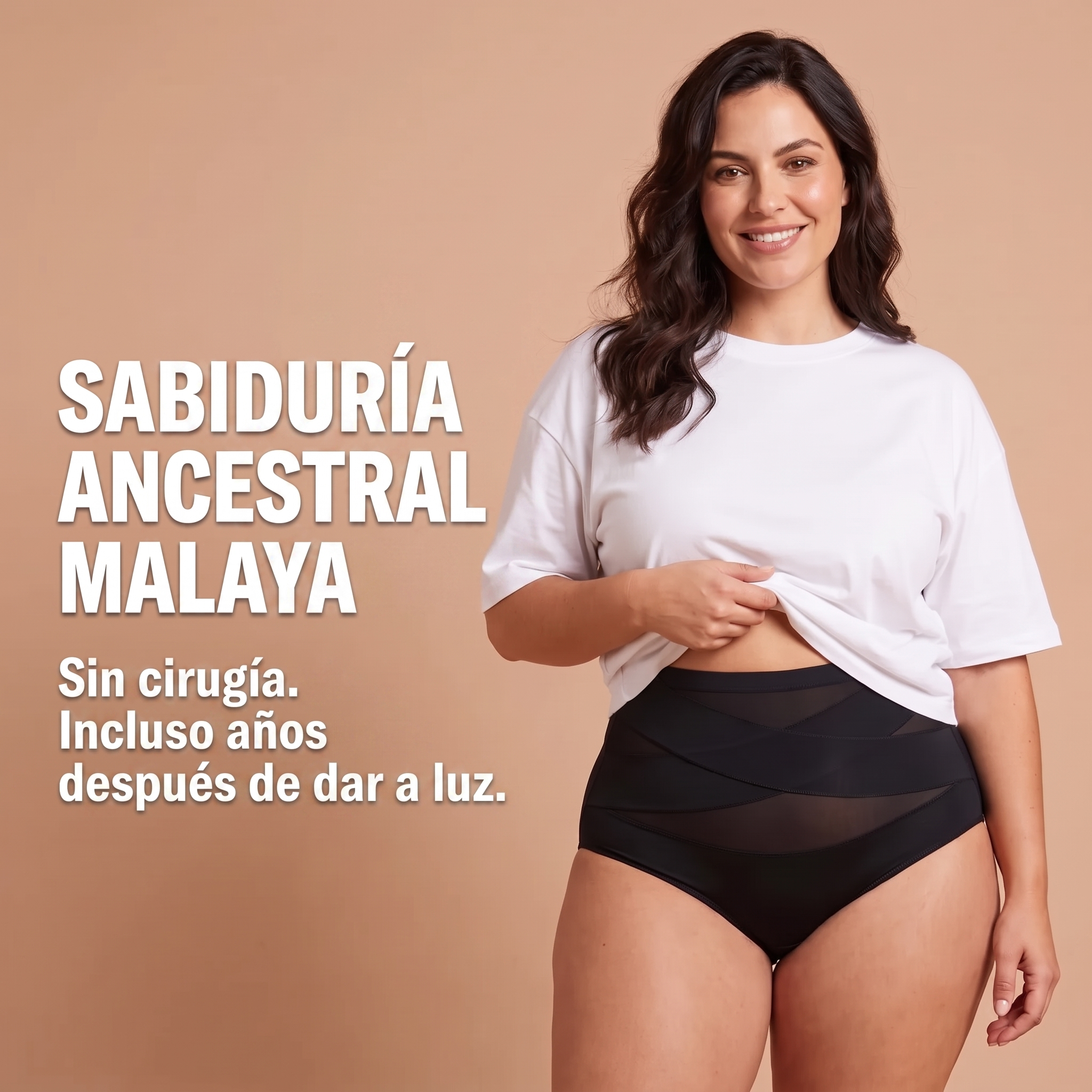 Braguita Moldeadora Post-Parto — Compresión 360°